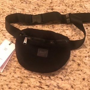 Brand New Herschel Black Sherpa Pack